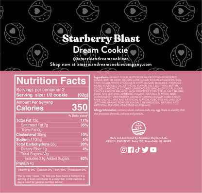 Starberry Blast Cookie